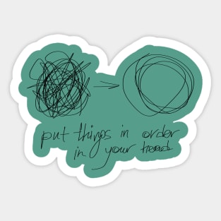 Essentialism Sticker